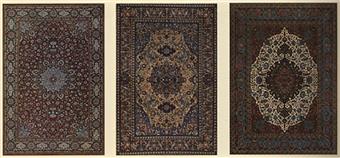 هنر قالی بافی - طرح فرش - تصاویر طرح‌های مرکزی ( ۲ )
